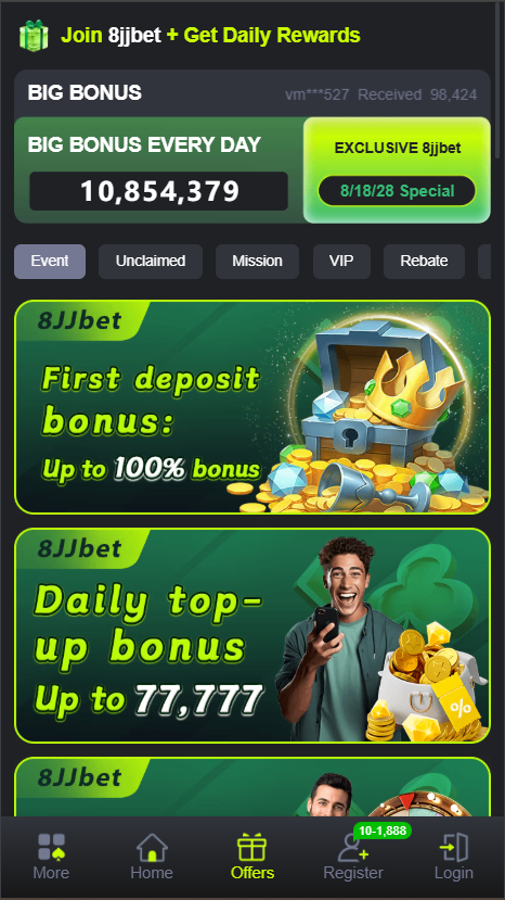 8jj bet offers for beginners